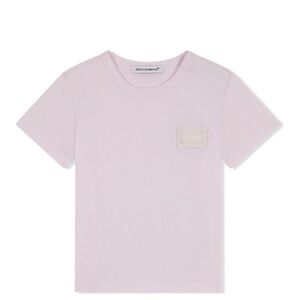 Dolce & Gabbana Kids Light Pink Tee